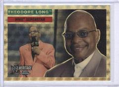 Theodore Long [Superfractor] #51 Wrestling Cards 2006 Topps Heritage Chrome WWE Prices
