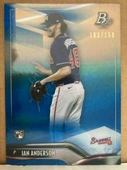 Ian Anderson [Blue] #3 Baseball Cards 2021 Bowman Platinum Prices