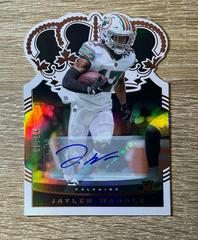 Jaylen Waddle [Autograph] #CR-26 Football Cards 2021 Panini Chronicles Crown Royale Prices