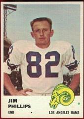 Jim Phillips #102 Football Cards 1961 Fleer Prices
