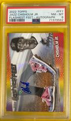 Jazz Chisholm Jr. [Autograph] #FF-7 Baseball Cards 2022 Topps Flashiest Feet Prices