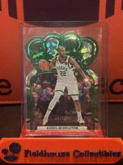Khris Middleton [Green Crystal FOTL] #11 Basketball Cards 2023 Panini Crown Royale Prices