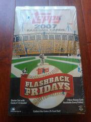 Hobby Box Baseball Cards 2007 Topps Flashback Fridays Prices