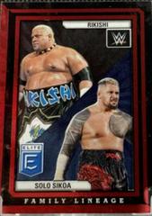 Solo Sikoa / Rikishi [Red] #5 Wrestling Cards 2023 Donruss Elite WWE Family Lineage Prices