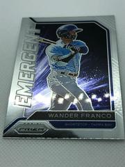Wander Franco [Silver Prizm] Baseball Cards 2021 Panini Prizm Emergent Prices