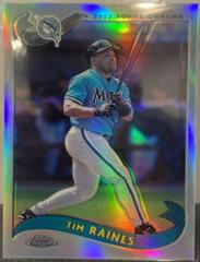 Tim Raines [Refractor] Baseball Cards 2002 Topps Chrome Traded Prices