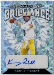 Kenny Pickett [Kaleidoscope Silver] #FB-KP1 Football Cards 2022 Leaf Flash of Brilliance Autographs Prices