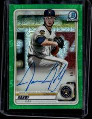 Aaron Ashby [Green Refractor] #BMAA-A Baseball Cards 2020 Bowman Chrome Mega Box Mojo Autographs Prices