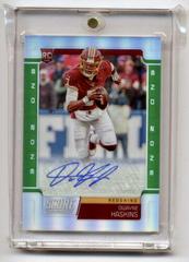 Dwayne Haskins [Signature End Zone] Football Cards 2019 Panini Chronicles Score Prices