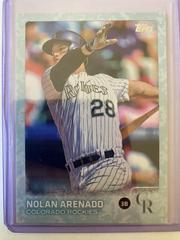 Nolan Arenado [Snow Camo] #62 Baseball Cards 2015 Topps Prices