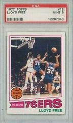 Lloyd Free #18 Basketball Cards 1977 Topps Prices