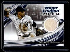 Javier Baez #MLM-JB Baseball Cards 2023 Topps Series 1 Major League Material Relics Prices