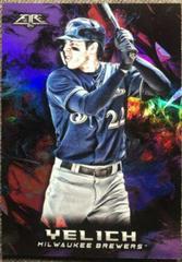Christian Yelich [Purple] #104 Baseball Cards 2018 Topps Fire Prices