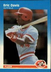 Eric Davis Baseball Cards 1987 Fleer Mini Prices
