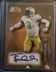 Tre Swilling [Gold Gold Foil] #MB-A Football Cards 2022 Wild Card Matte Autographs Prices