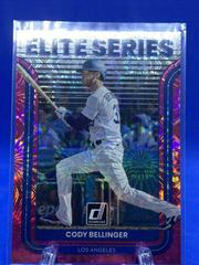 Cody Bellinger [Pink Fireworks] #ES-3 Baseball Cards 2022 Panini Donruss Elite Series Prices