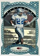 Emmitt Smith [Cut to the Chase] #1 Football Cards 1997 Panini Donruss Preferred Prices