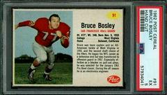 Bruce Bosley [Hand Cut] #91 Football Cards 1962 Post Cereal Prices