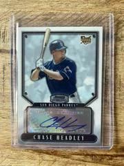 Chase Headley [Autograph] Baseball Cards 2007 Bowman Sterling Prices