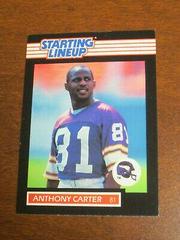Anthony Carter Football Cards 1989 Kenner Starting Lineup Prices