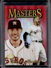 Carlos Correa [Red Refractor] Baseball Cards 2021 Topps Finest 1997 Masters Prices