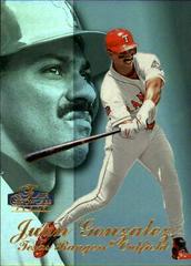 Juan Gonzalez [Row 3] #44 Baseball Cards 1998 Flair Showcase Prices