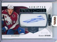 Bowen Byram Hockey Cards 2020 Upper Deck The Cup Scripted Swatches Autographs Prices