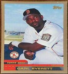 Carl Everett Baseball Cards 2000 Topps Prices