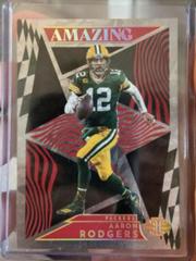 Aaron Rodgers [Red] #A-3 Football Cards 2022 Panini Illusions Amazing Prices