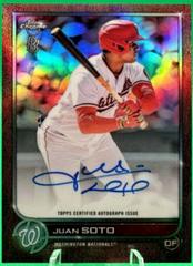 Juan Soto [Rose Gold] #BBA-JS Baseball Cards 2022 Topps Chrome Ben Baller Autographs Prices