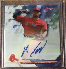 Rafael Devers [Refractor] Baseball Cards 2016 Bowman's Best of 2016 Autograph Prices