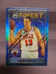 Luc Longley Refractor w Coating Basketball Cards 1995 Finest Prices