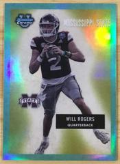 Will Rogers [Aqua] #55BF-14 Football Cards 2023 Bowman Chrome University 1955 Prices