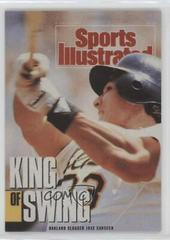 Jose Canseco Baseball Cards 1998 Sports Illustrated Covers Prices