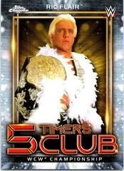 Ric Flair Wrestling Cards 2021 Topps Chrome WWE 5 Timers Club Prices