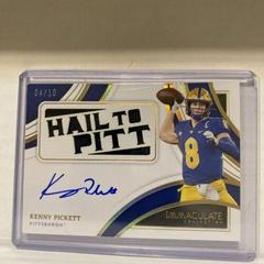 Kenny Pickett [Gold] #RA-KPI Football Cards 2022 Panini Immaculate Collegiate Rookie Autographs Prices