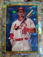 Nolan Gorman [Atomic Refractor] #90BNG Baseball Cards 2020 Bowman Chrome 1990 Prices