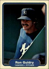 Ron Guidry #38 Baseball Cards 1982 Fleer Prices