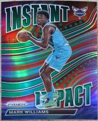 Mark Williams [Silver] #18 Basketball Cards 2022 Panini Prizm Instant Impact Prices