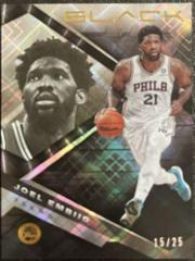 Joel Embiid [Gold] #6 Basketball Cards 2021 Panini Black Prices