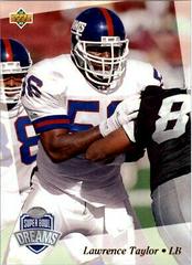 Lawrence Taylor Football Cards 1993 Upper Deck NFL Experience Prices