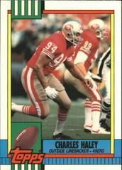 Charles Haley #17 Football Cards 1990 Topps Tiffany Prices