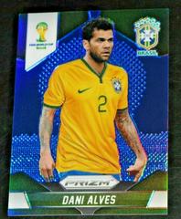 Dani Alves [Blue Prizm] Soccer Cards 2014 Panini Prizm World Cup Prices
