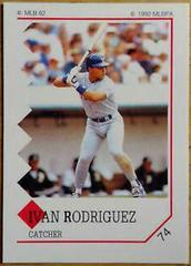 Ivan Rodriguez Baseball Cards 1992 Panini Stickers Prices