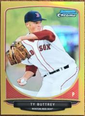 Ty Buttrey [Gold Refractor] #BCP139 Baseball Cards 2013 Bowman Chrome Prospect Prices