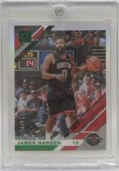 James Harden [Green] Basketball Cards 2019 Panini Clearly Donruss Prices