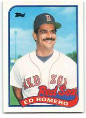 Ed Romero #105T Baseball Cards 1989 Topps Traded Prices