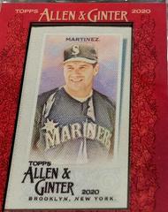 Edgar Martinez [Mini Cloth] #33 Baseball Cards 2020 Topps Allen & Ginter Prices