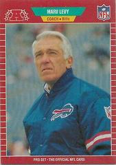 Marv Levy #34 Football Cards 1989 Pro Set Prices