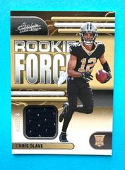 Chris Olave #RF-9 Football Cards 2022 Panini Absolute Rookie Force Prices